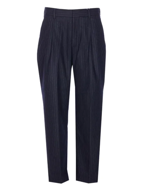 NN07 pinstripe-pattern trousers