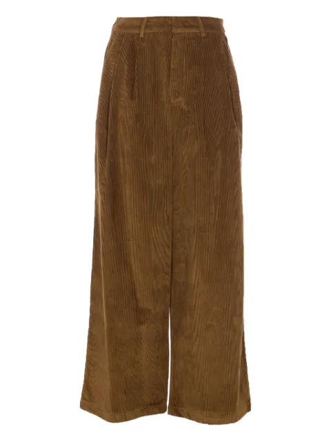 Eleh corduroy pleated trousers