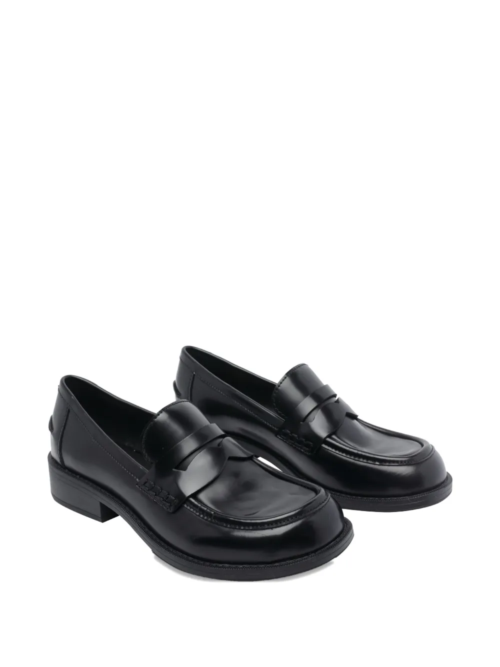 Ash penny-slot loafers - Zwart