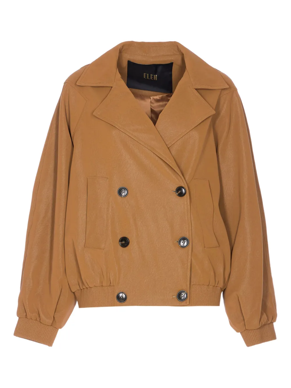 Ele double-breasted jacket | Brown | Image 1