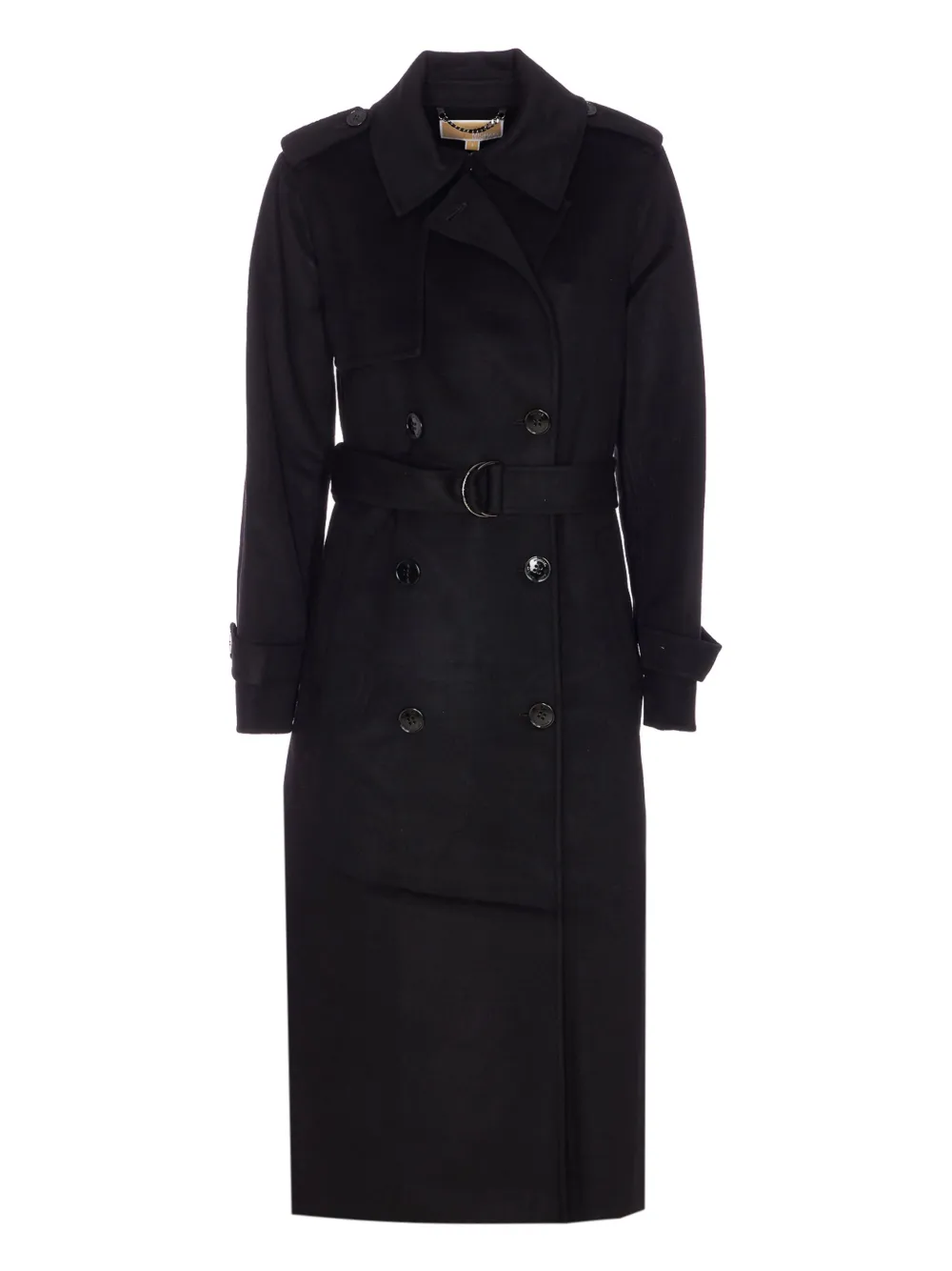 Michael Michael Kors wool-blend belted double-breasted coat | Black | Image 1