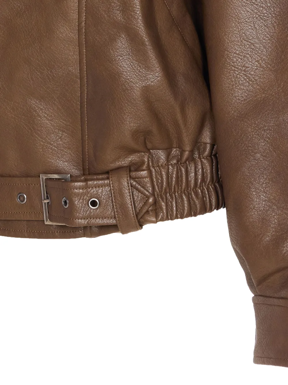 Ele Zip-up Bomber Jacket In Brown