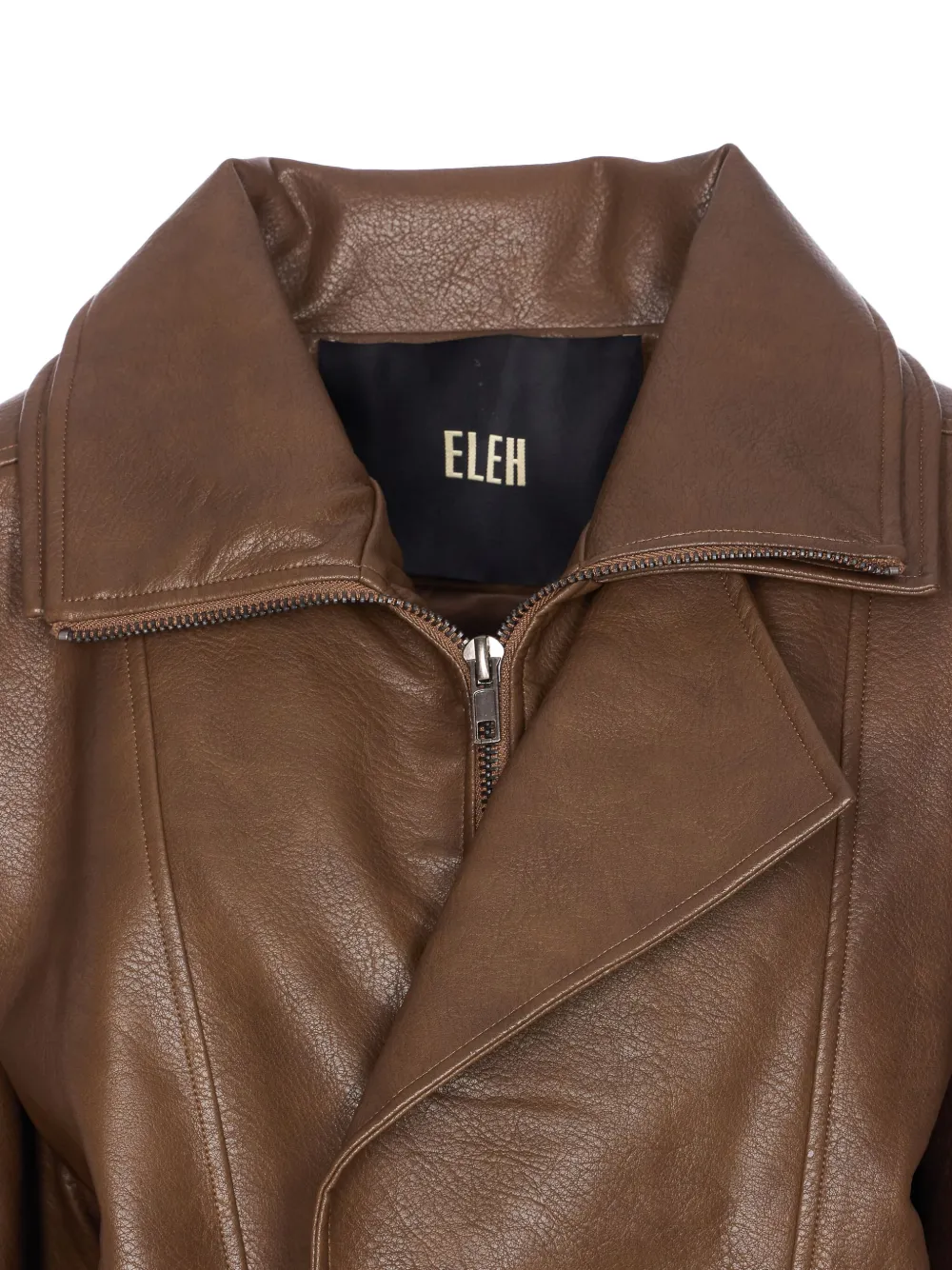Ele Zip-up Bomber Jacket In Brown