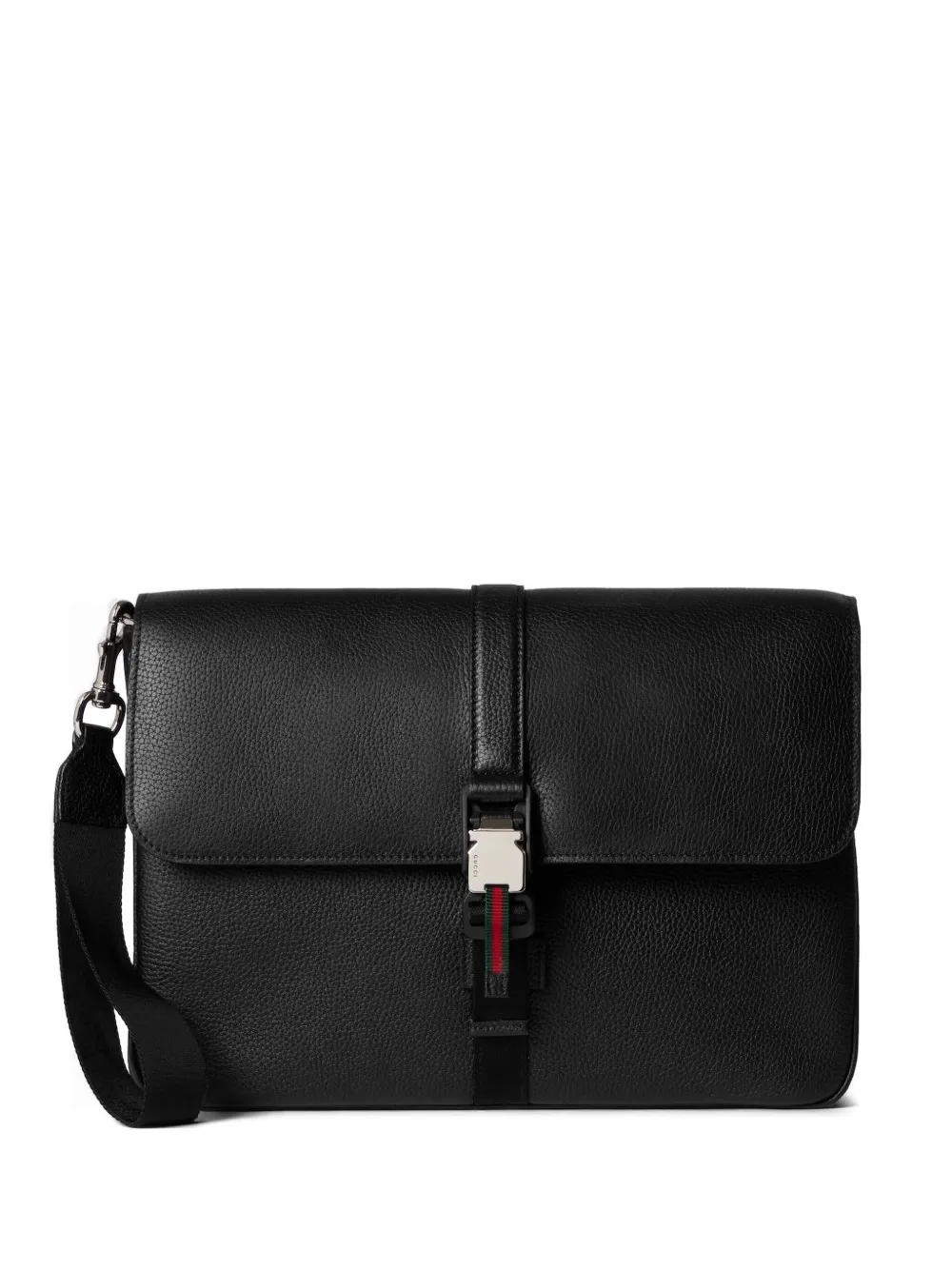 Gucci buckle-strap shoulder bag | Black | Image 1