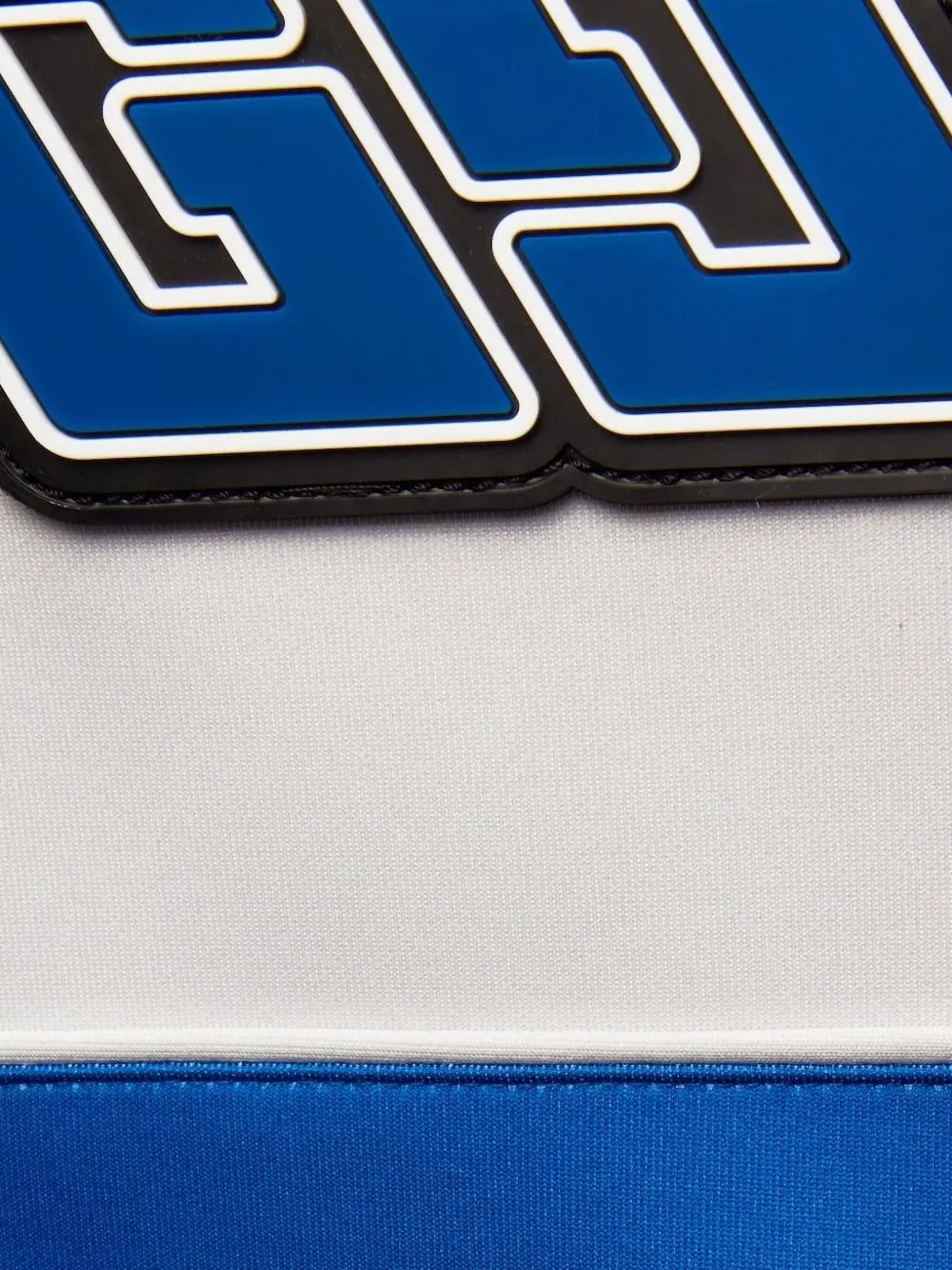 Gucci Hoodie met logopatch Blauw