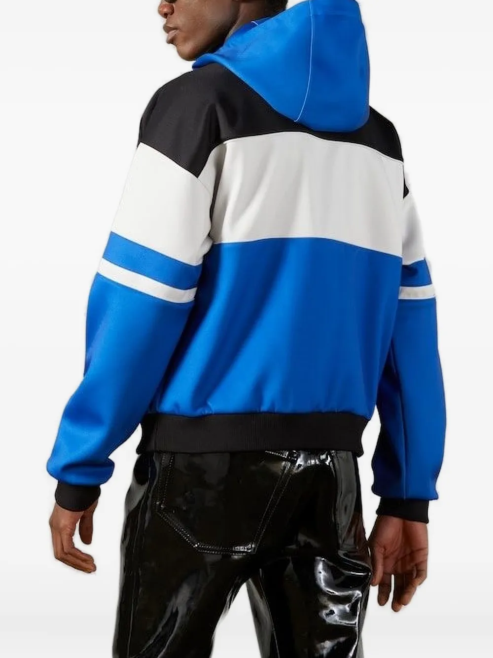 Gucci Hoodie met logopatch Blauw