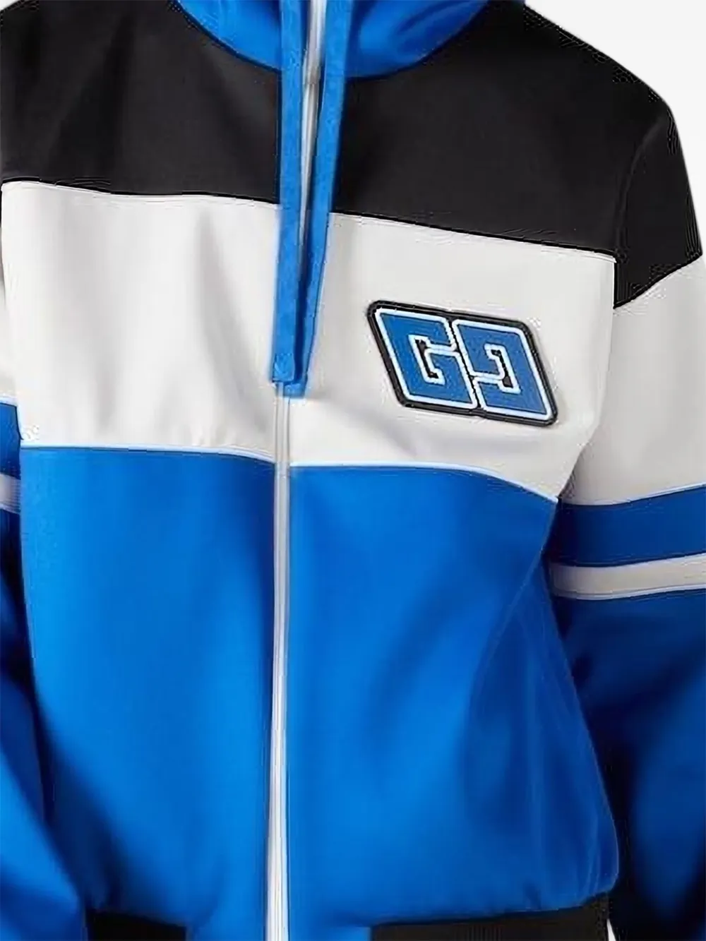 Gucci Hoodie met logopatch Blauw