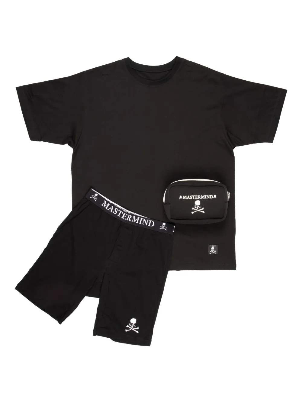 Mastermind Japan Logo Trunks Set In Black