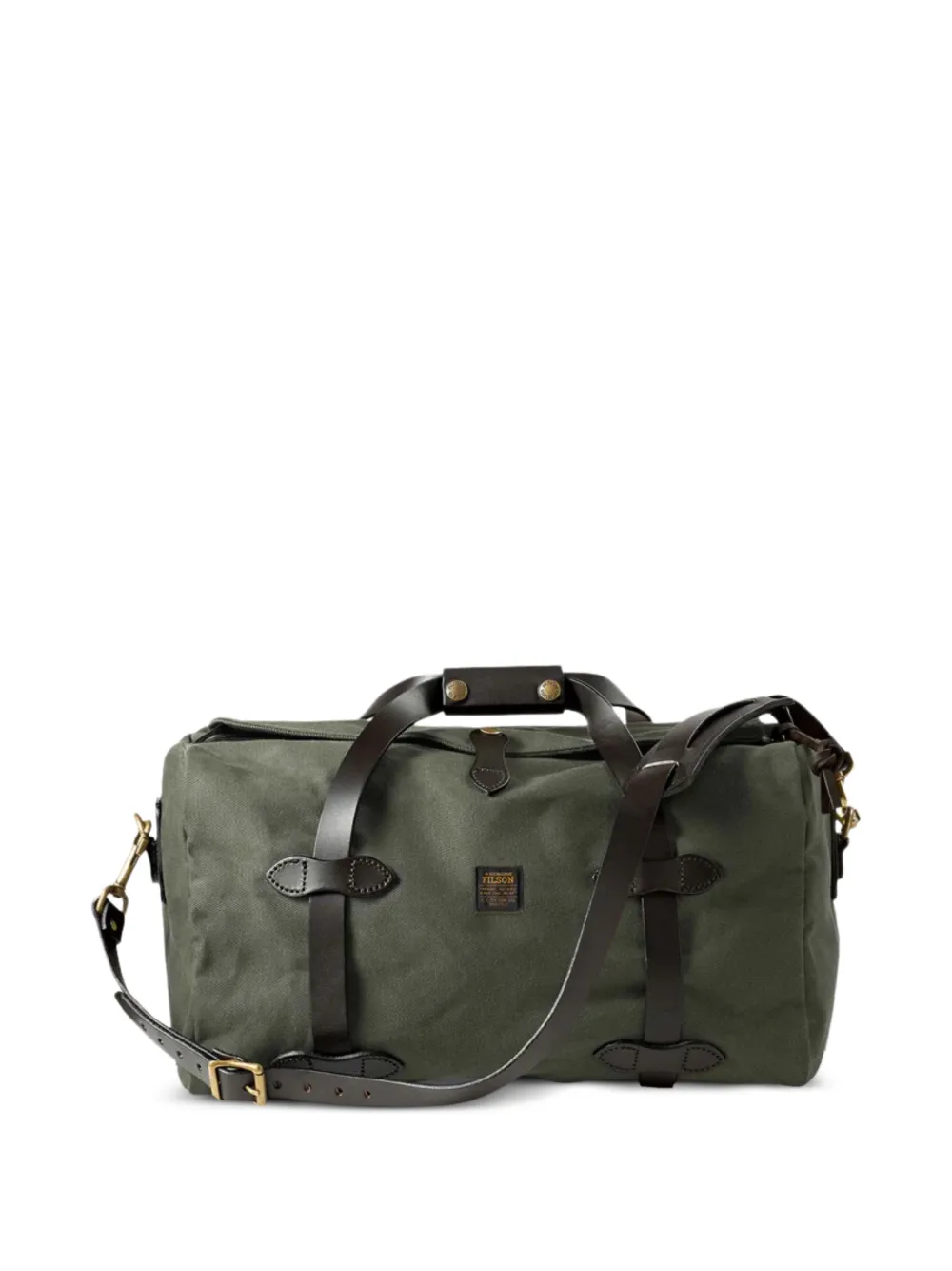 Filson twill duffle luggage bag | Green | Image 1