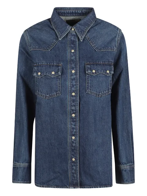 Filson camisa de mezclilla manga larga