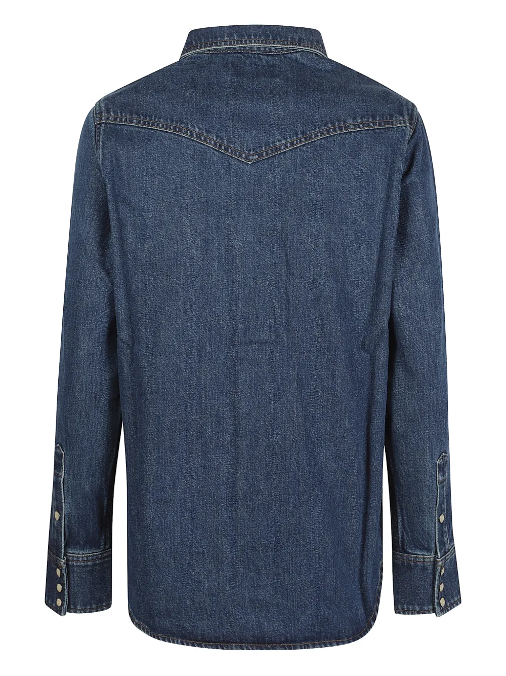 Filson Denim Long Sleeve Shirt In Blue