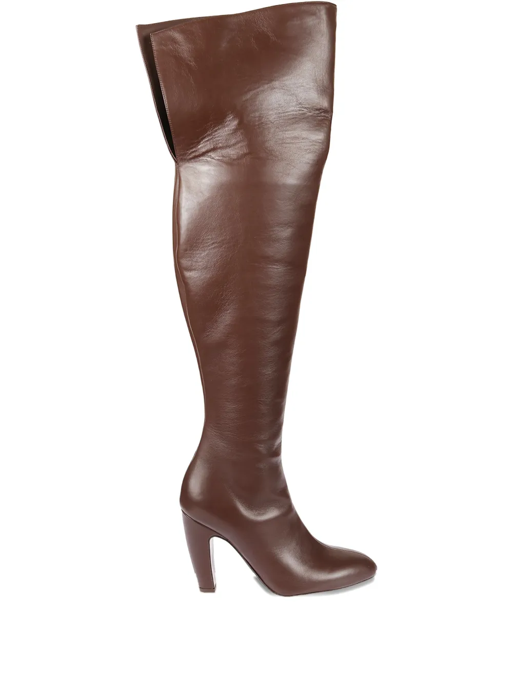 GIABORGHINI botas Louise con tacón de 95mm | marrón | Image 1