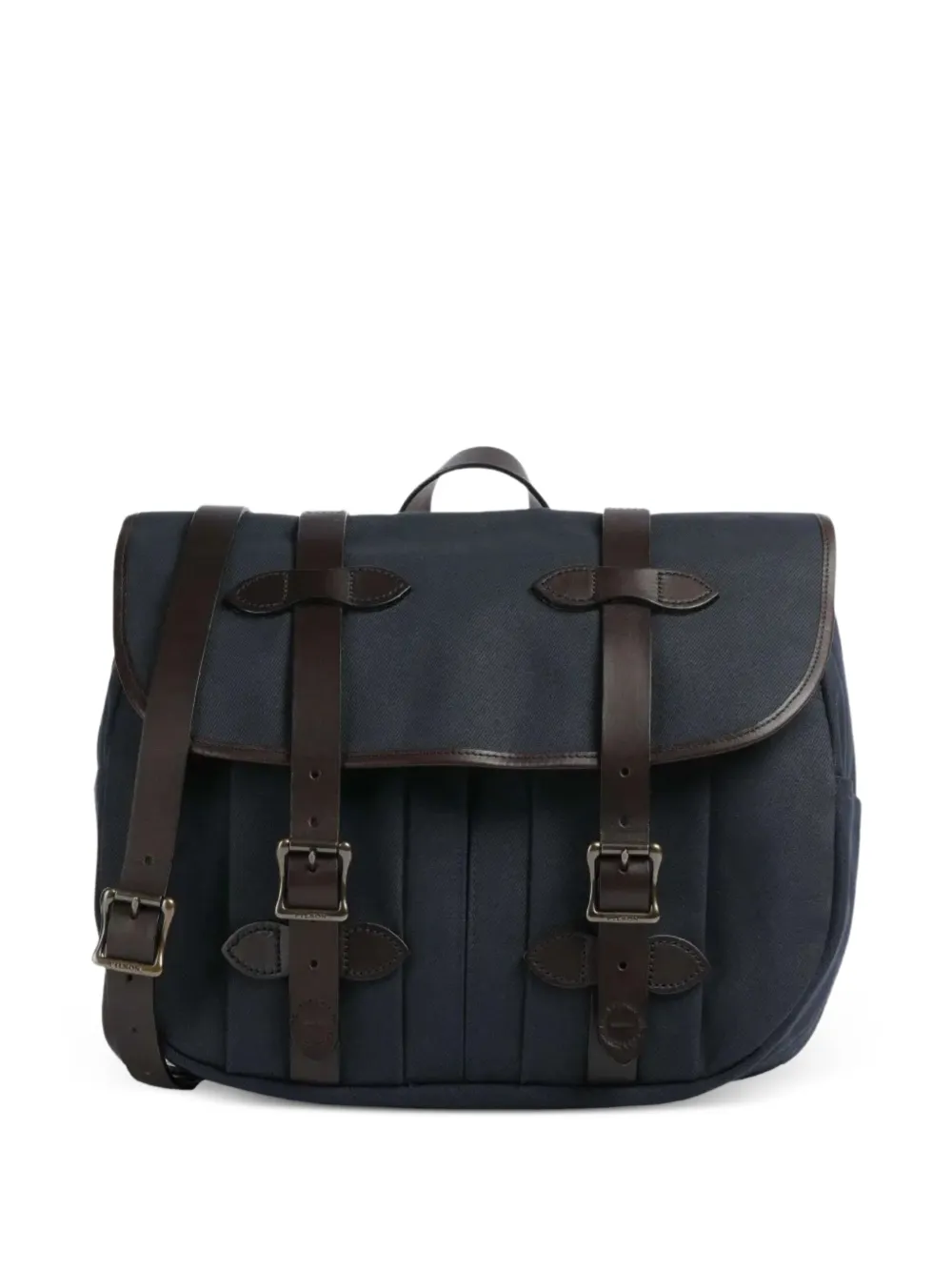 Filson medium buckled twill shoulder bag | Blue | Image 1