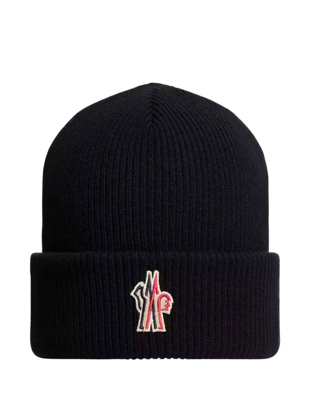 Moncler Grenoble logo hat - Nero