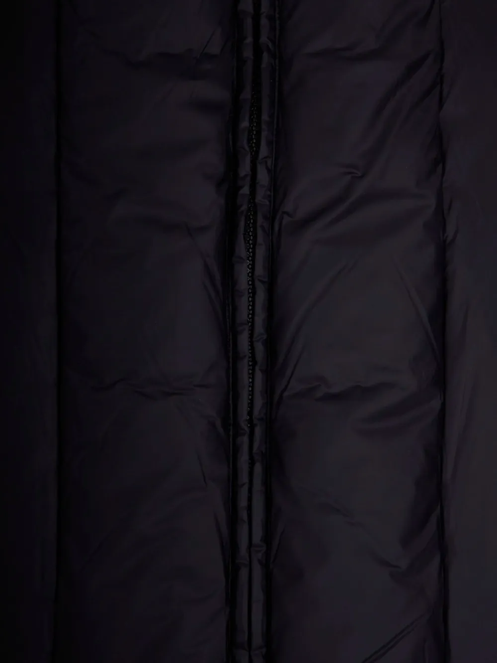 Axel Arigato Gewatteerd jack met hoge hals Zwart