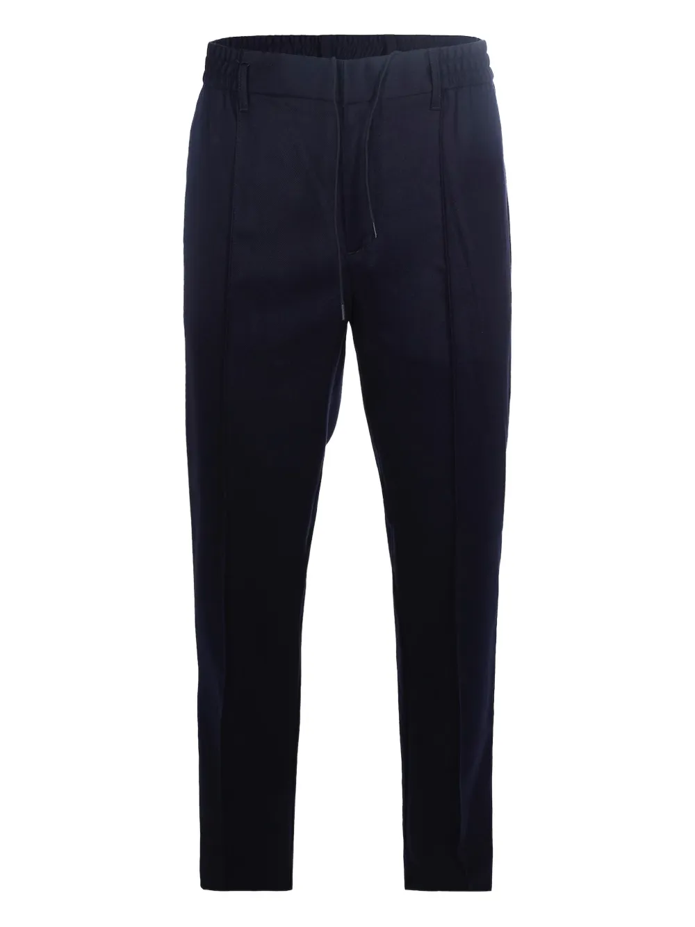 Emporio Armani pleat-detail trousers | Blue | Image 1