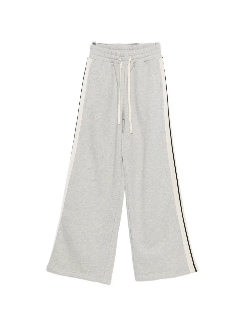 Palm Angels stripe-detail drawstring track pants - Grigio