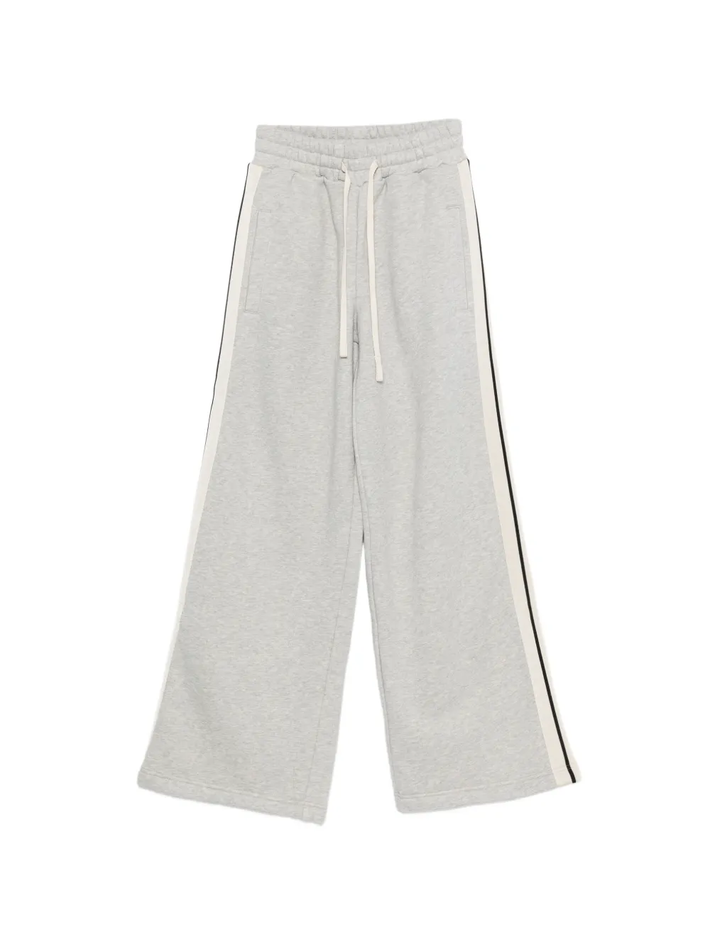 Palm Angels stripe-detail drawstring track pants - Grigio