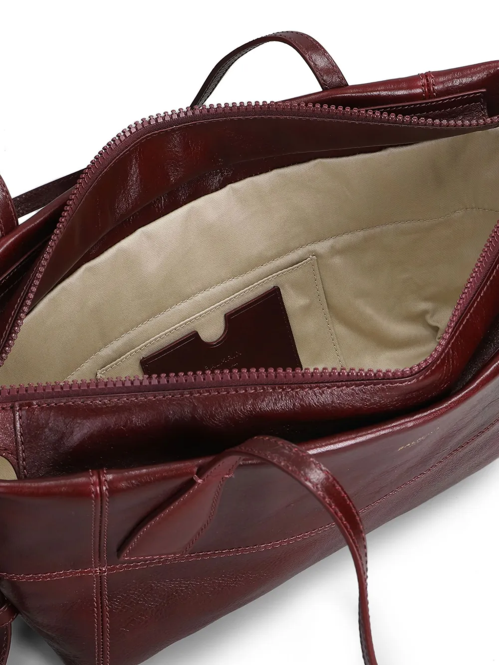 Small Track Zips Tote Bag