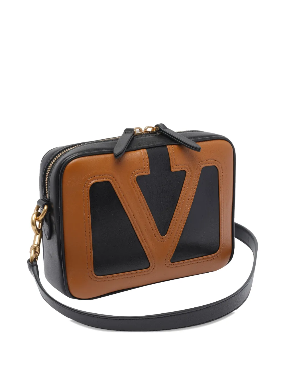 Valentino Versatile Shoulder Bag And Chain Strap In Black