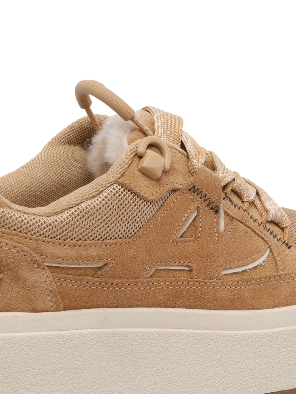 Ash 60mm sneakers met plateauzool en logodetail Bruin