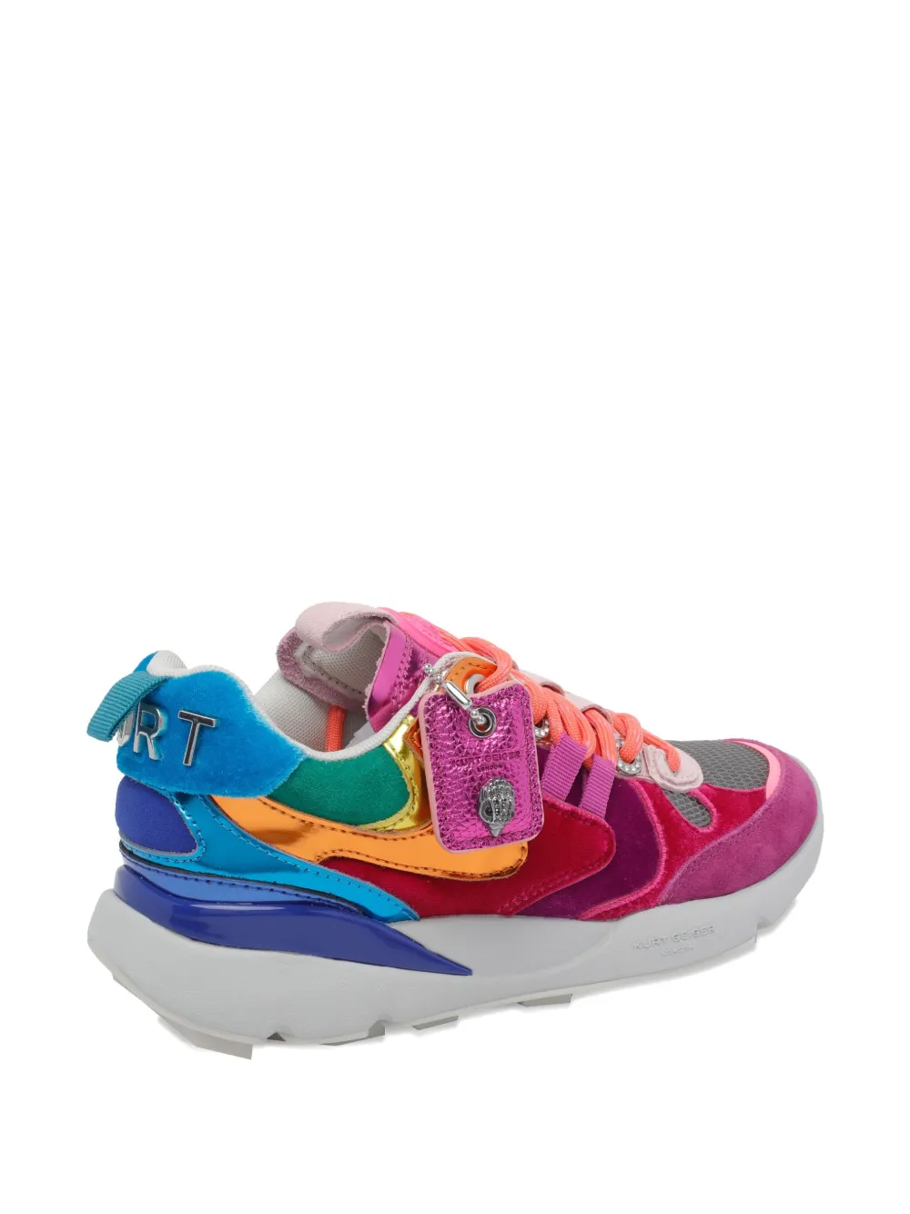 Kurt Geiger Panelled Sneakers In Multi