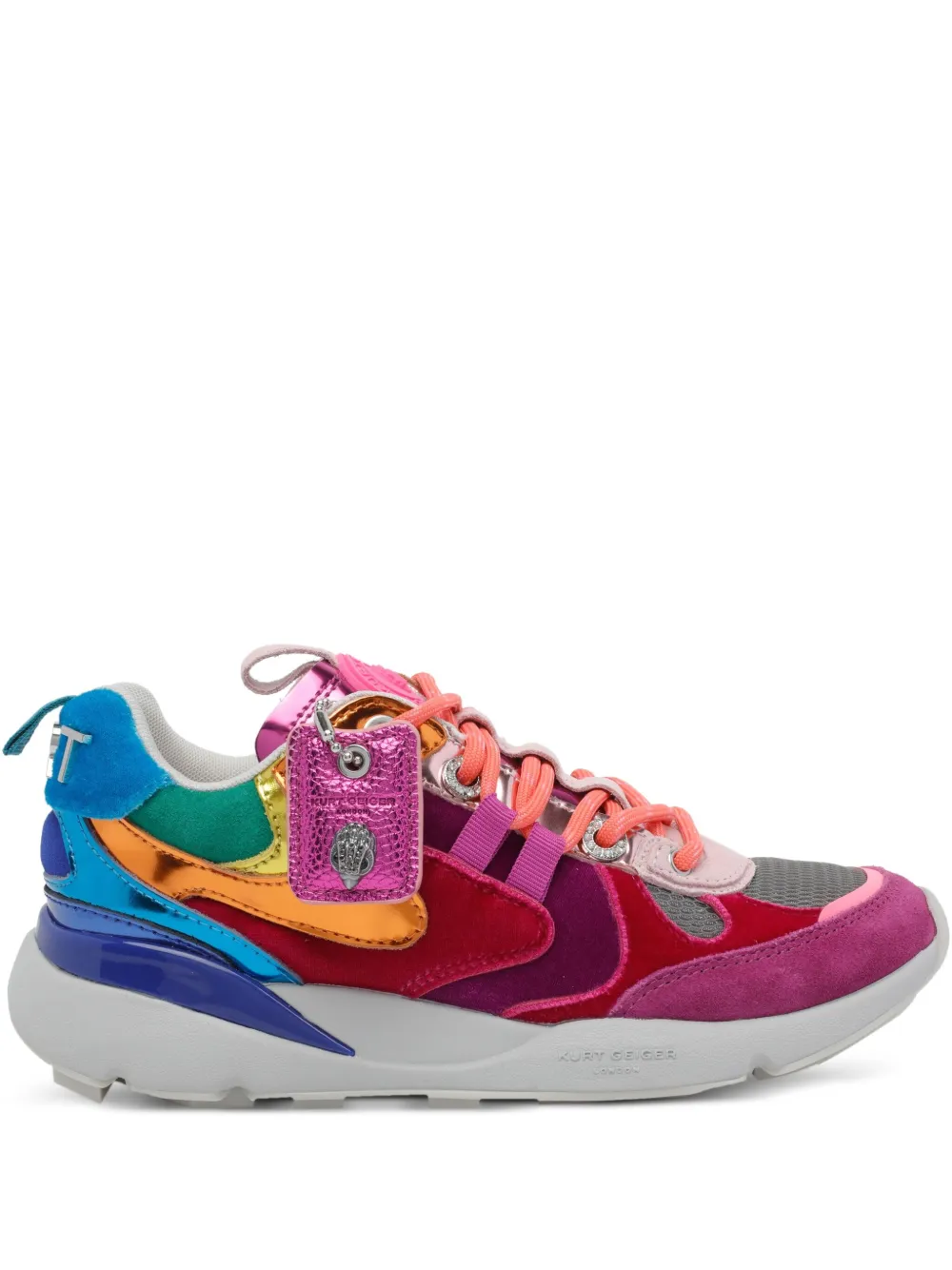 Kurt Geiger London Sneakers met vlakken Roze