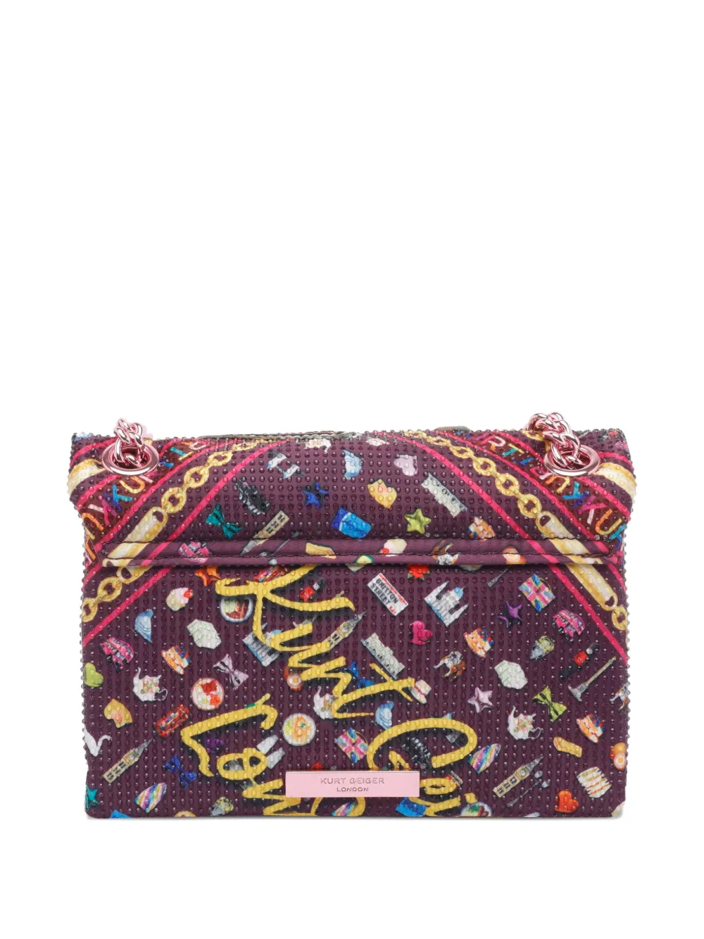 Kurt Geiger London Kensington schoudertas - Roze
