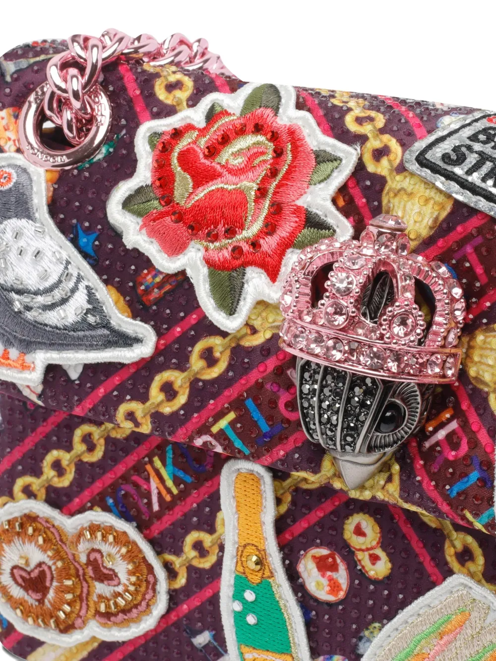 Kurt Geiger London Kensington schoudertas Roze