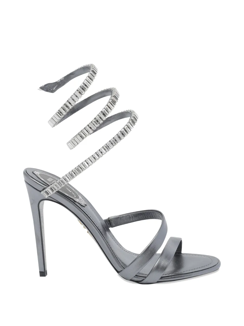 René Caovilla Heeled Sandal Rene Caovilla Woman Color Grey In Gray