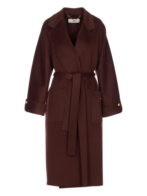 Elisabetta Franchi wool trench coat