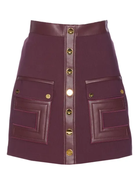 Elisabetta Franchi falda corta con botones