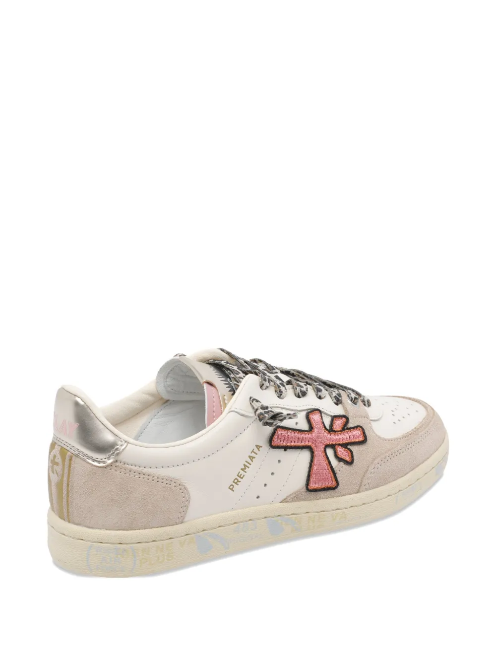 Premiata Sneakers met ronde neus Beige