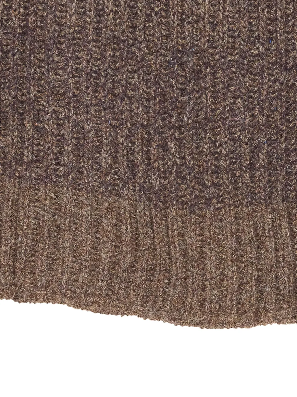 Maison Margiela Trui met gestikt logo Bruin