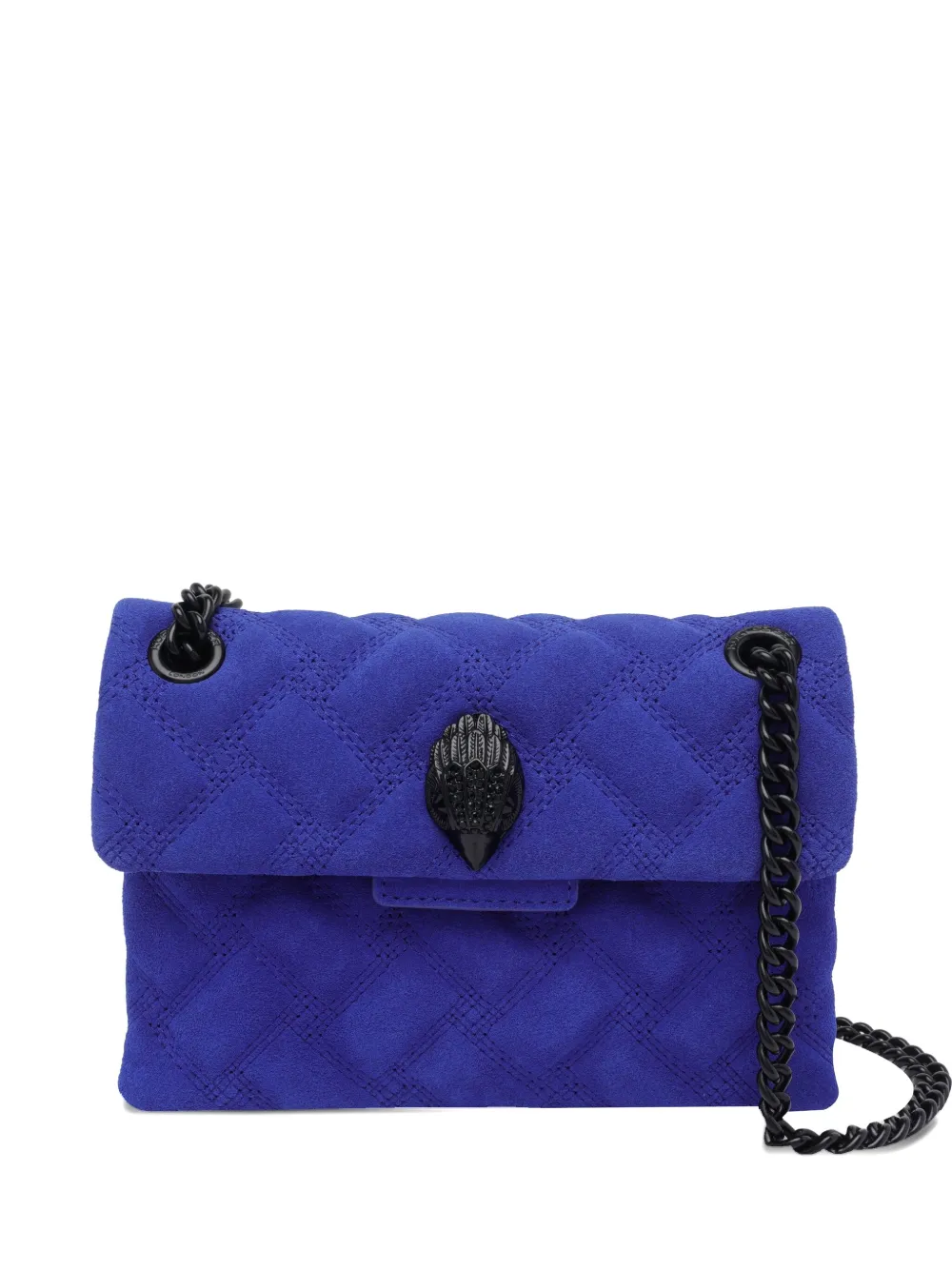 Kurt Geiger London quilted leather shoulder bag | Blue | Image 1