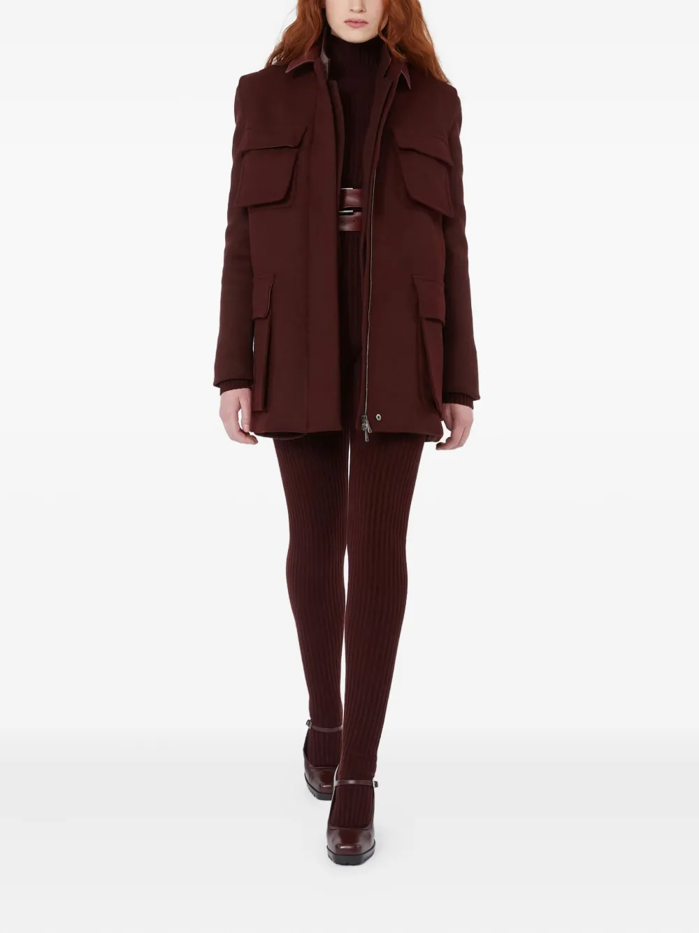 Max Mara ribbed roll-neck top | Knitted Tops | Image 2