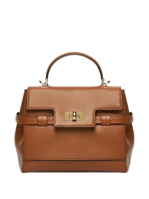 Max Mara マルゴー ハンドバッグ | ブラウン | FARFETCH JP