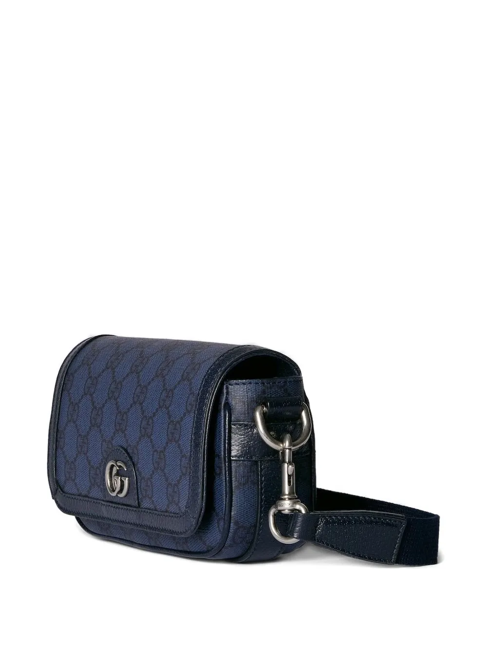 Gucci Mini-tas met afneembare band en GG-patroon Zwart