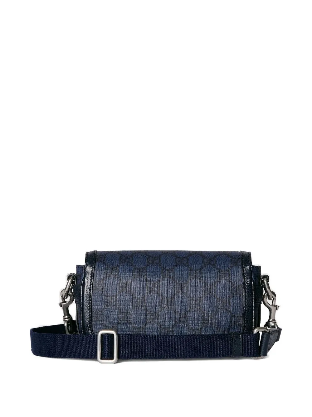 Gucci Mini-tas met afneembare band en GG-patroon Zwart