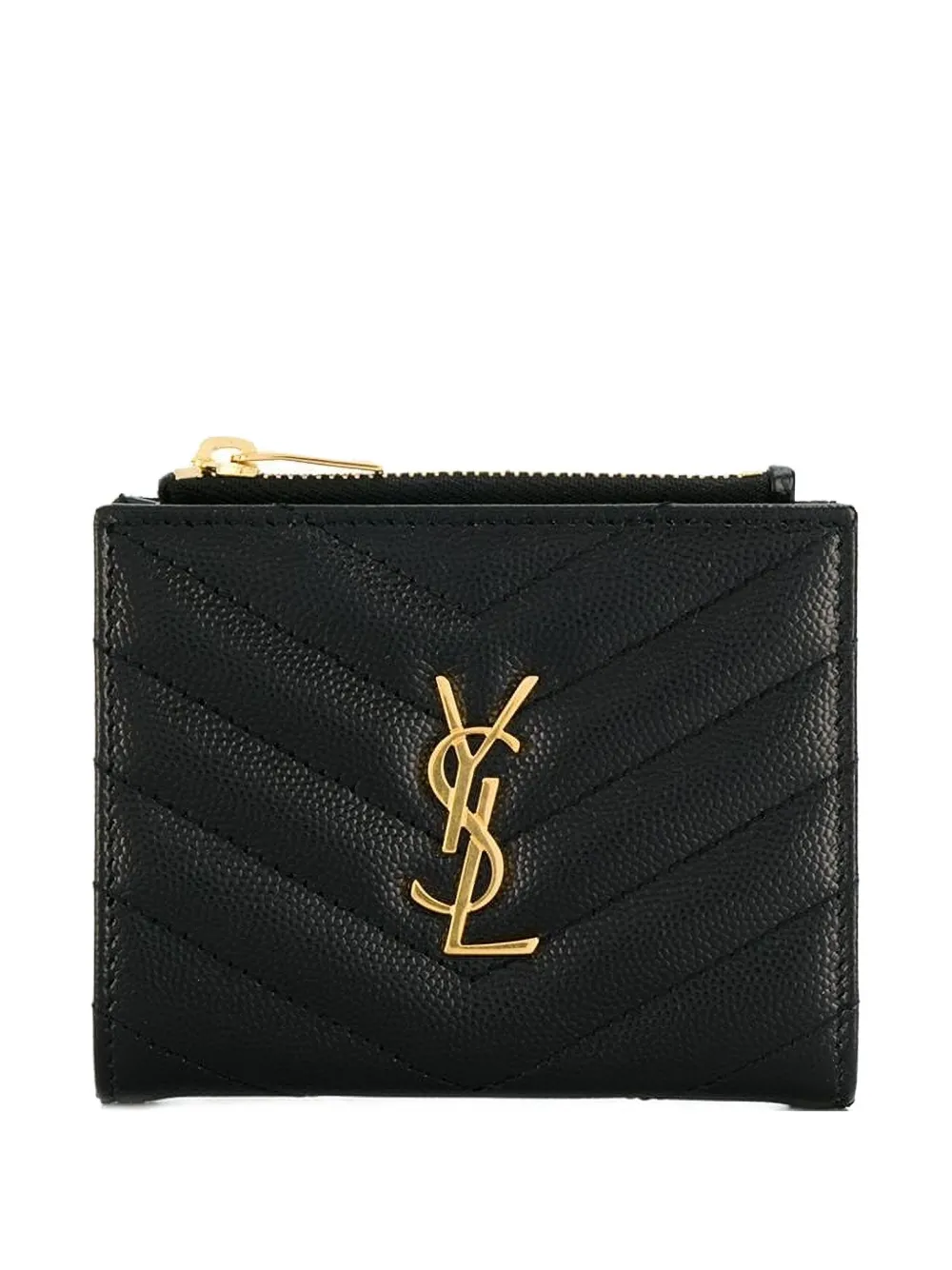 Saint Laurent Cassandre cardholder | Black | Image 1