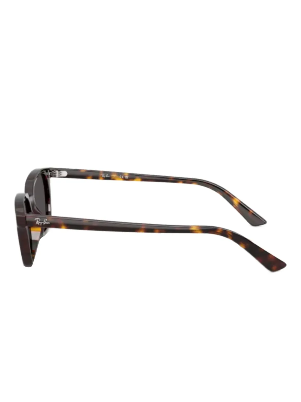Ray-Ban Zaya zonnebril met rechthoekig montuur Bruin