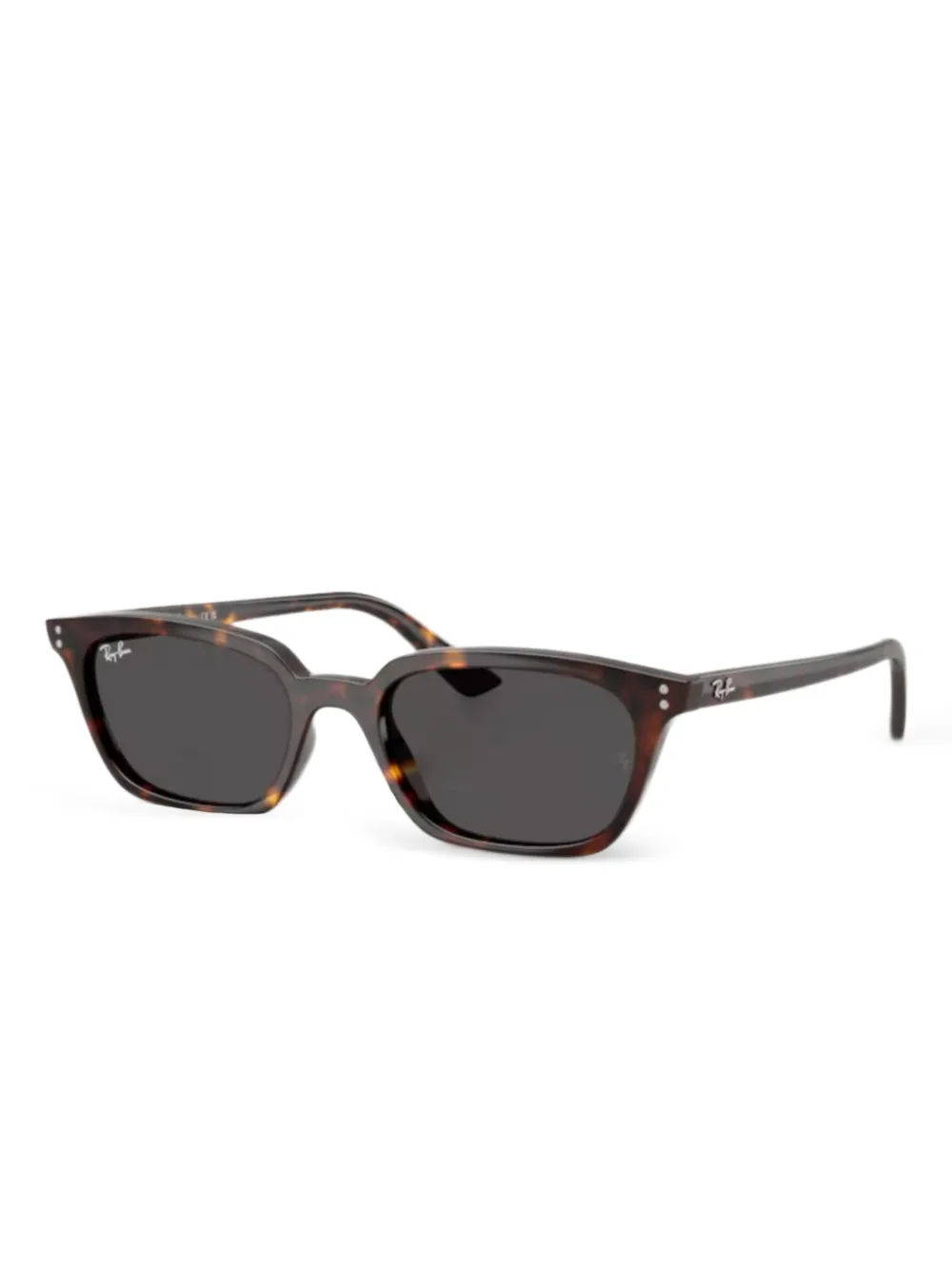 Ray-Ban lentes de sol Zaya con armazón rectangular | marrón | Image 1