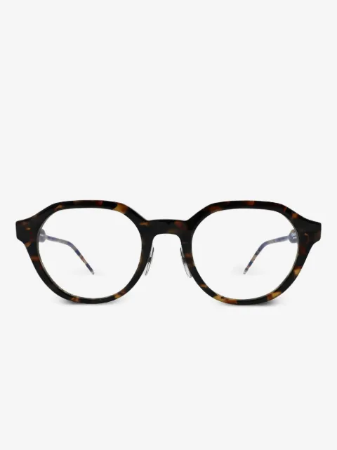 Thom Browne Eyewear 라운드 프레임 안경