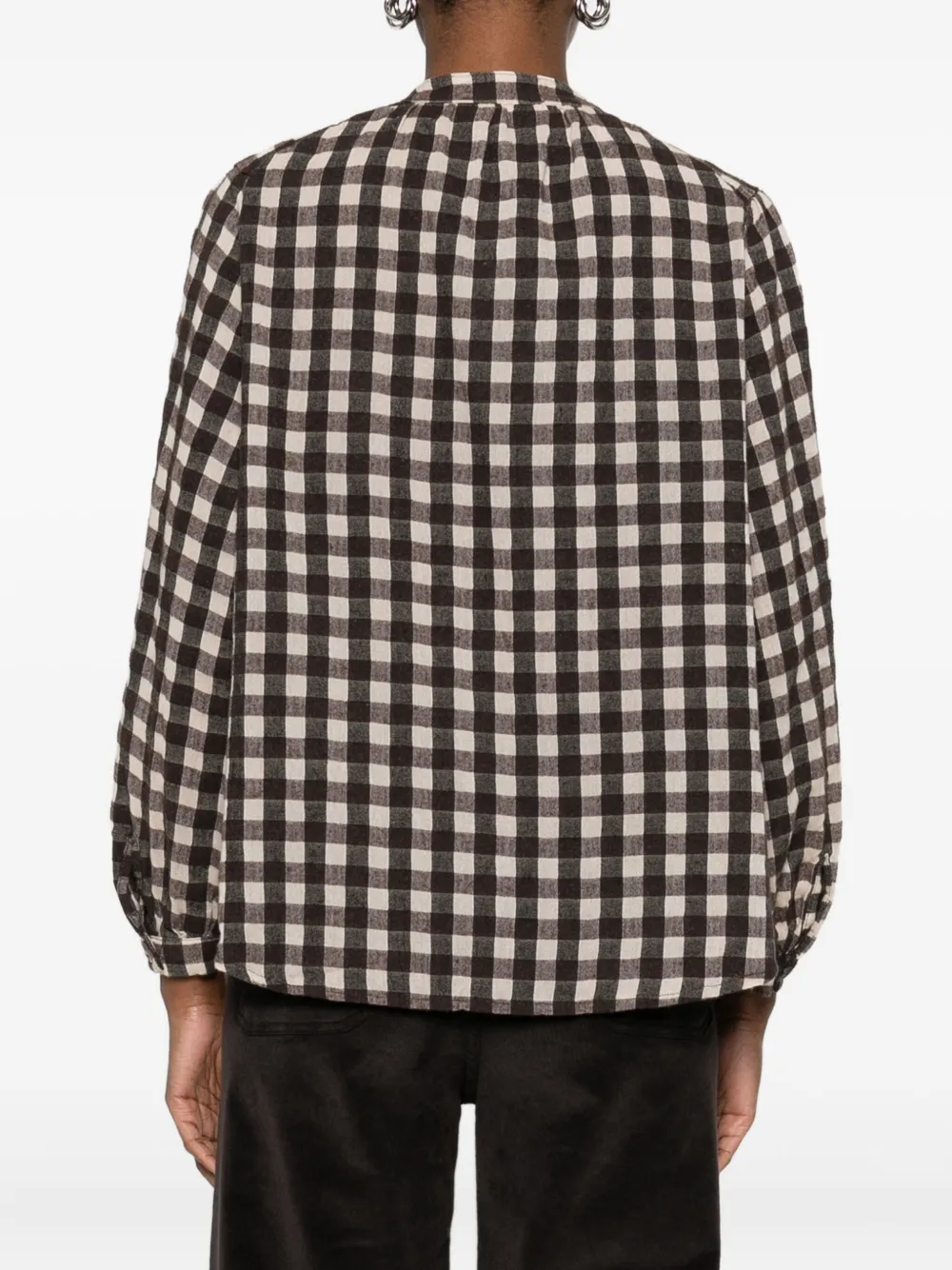Maison Hotel Checked Shirt In Multi
