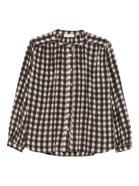 MAISON HOTEL checked shirt