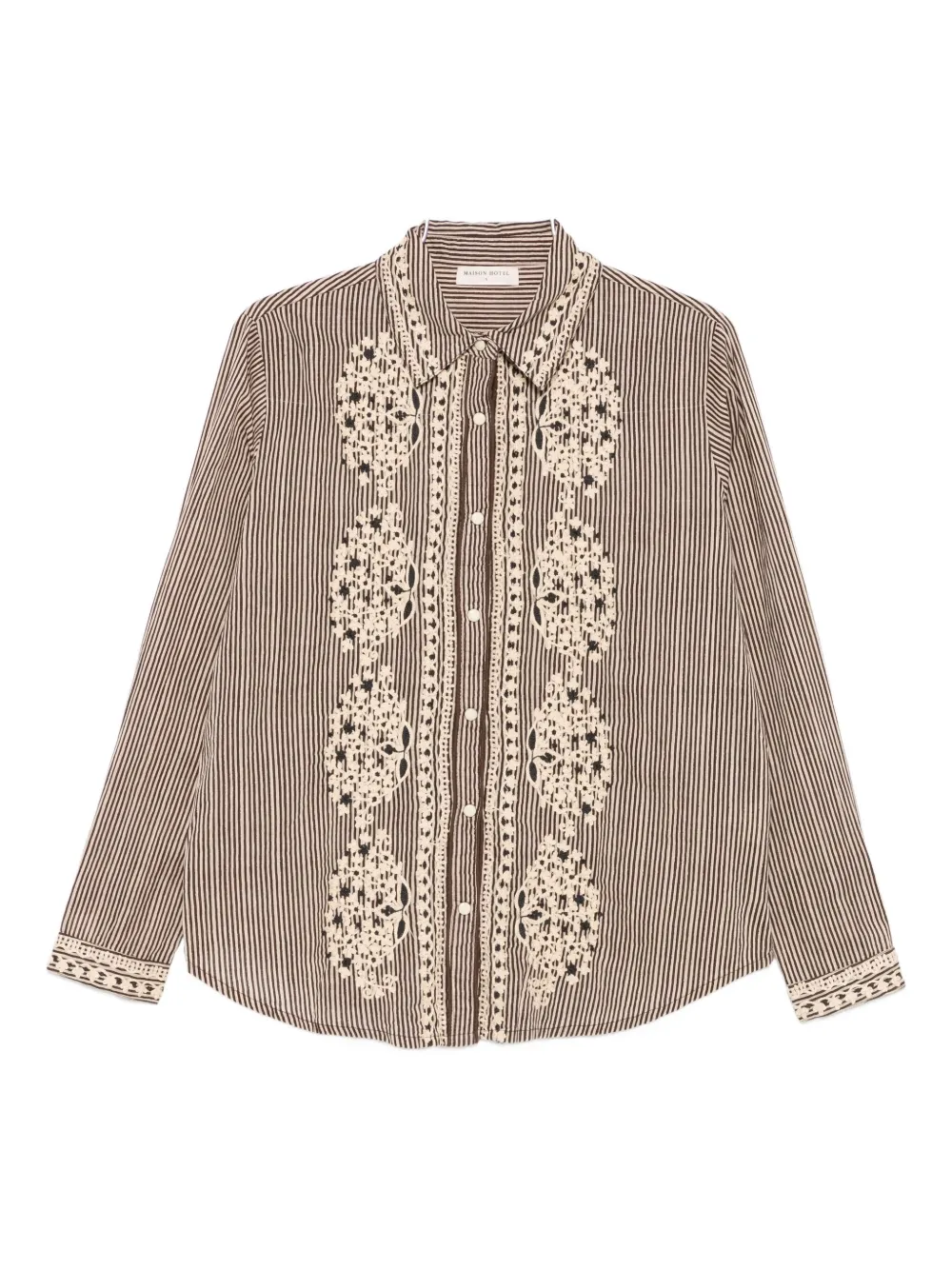 MAISON HOTEL Bebo shirt | Brown | Image 1