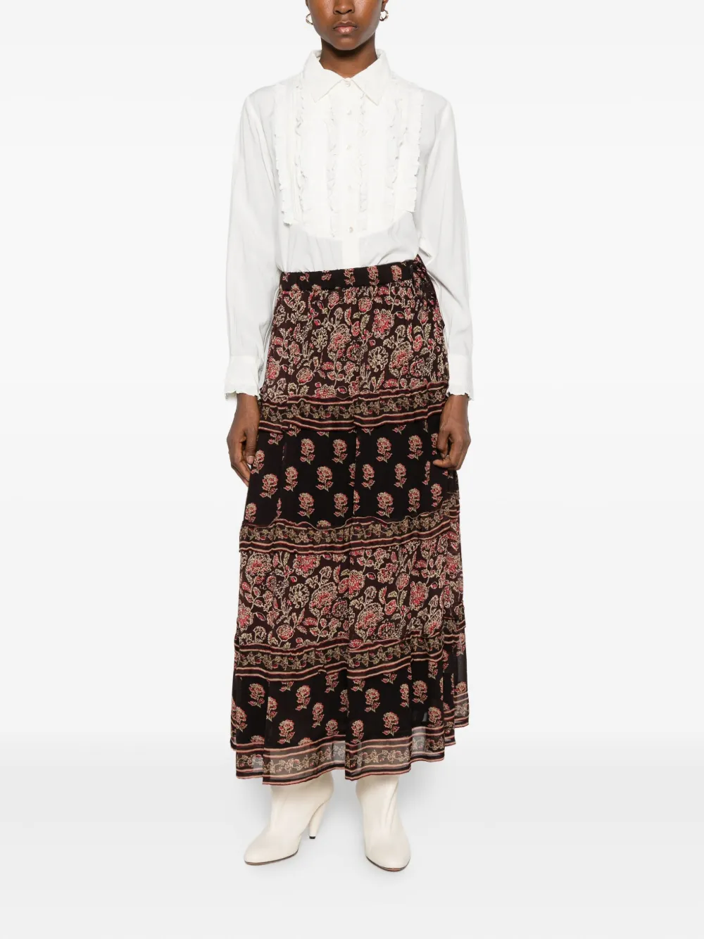 Maison Hotel Clara Shirt In White