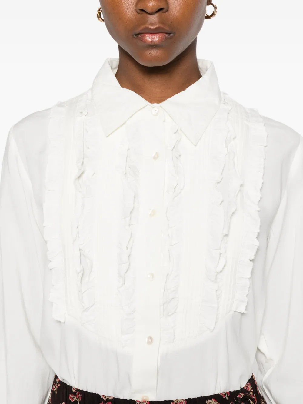 MAISON HOTEL Clara blouse Wit