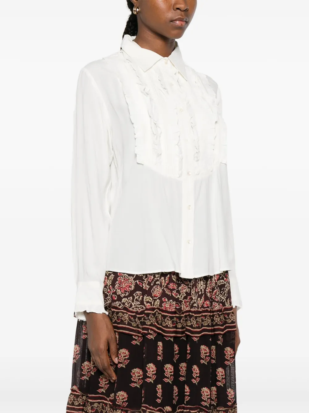 MAISON HOTEL Clara blouse Wit
