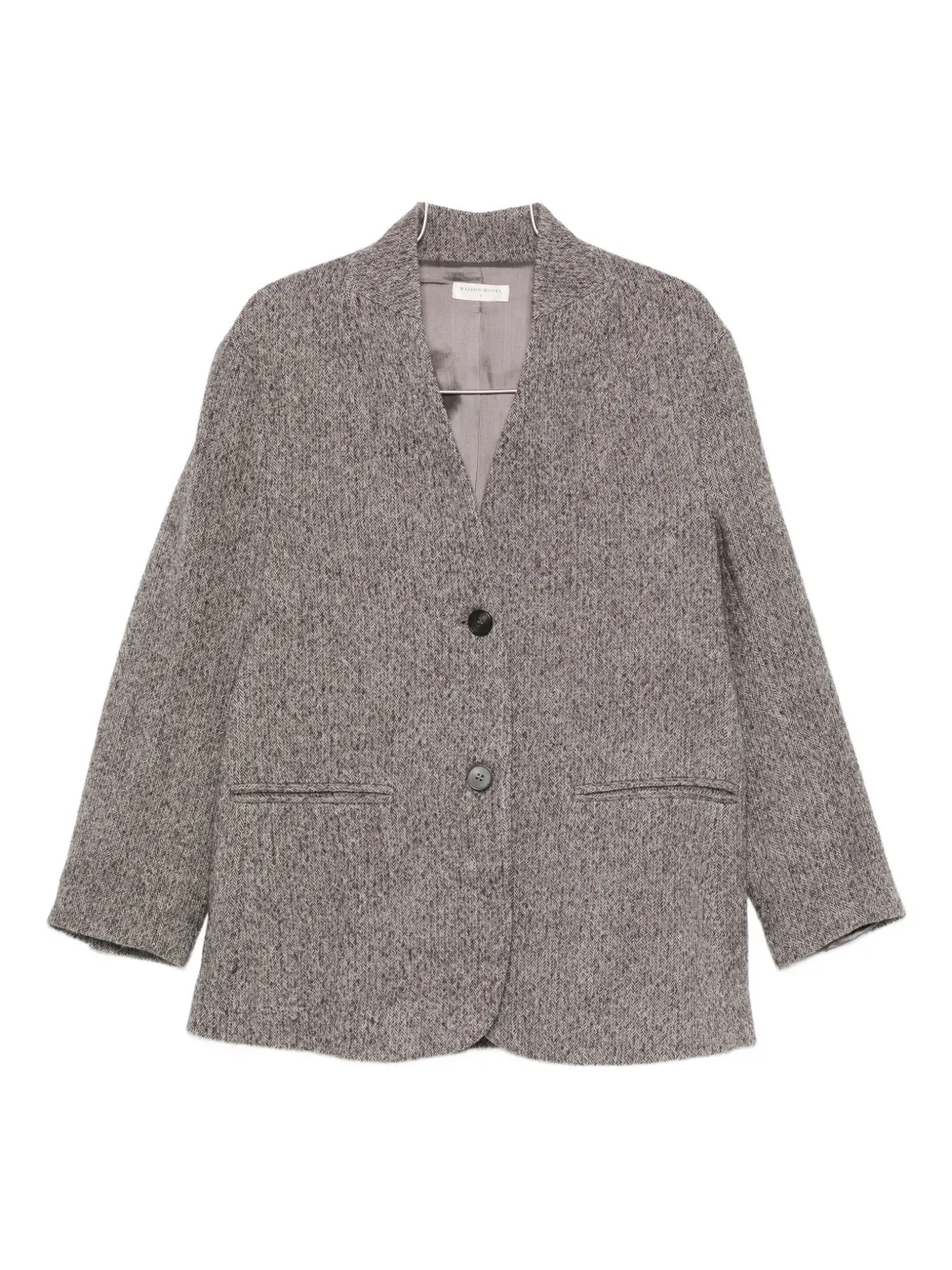 MAISON HOTEL wool single-breasted blazer | Grey | Image 1